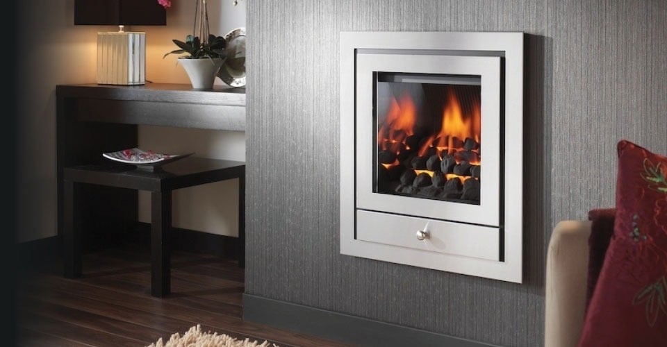 Wall Mounted Gas Fires, Hole In The Wall Fireplaces Contemporary