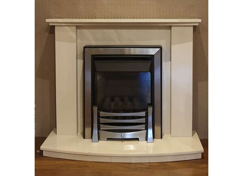 Austin 40″ marble fireplace