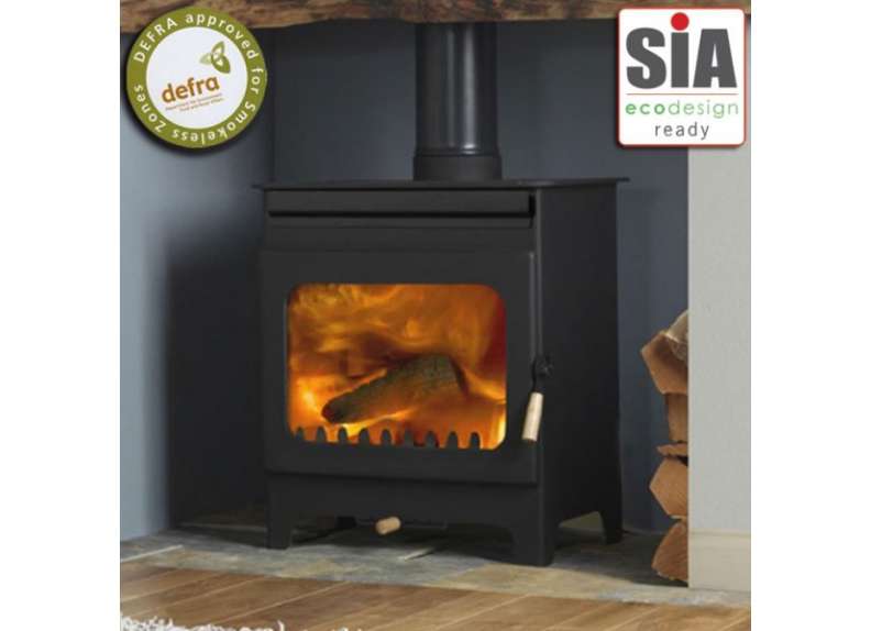 Burley Brampton Eco Excel 8kw wood burning stove 9108