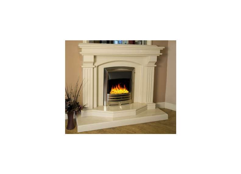 Tiree 54 Milano marble fireplace