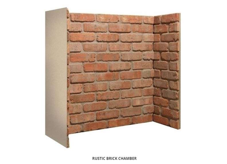 Rustic Red Brick chamber (no returns)