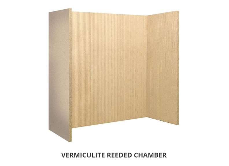 Vermiculite Reeded chamber (set of 4)