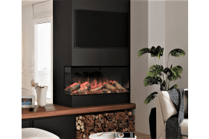 EVONIC HALO 1250 XT MEDIA WALL ELECTRIC FIRE