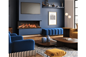 EVONIC HALO 1500 XT MEDIA WALL ELECTRIC FIRE