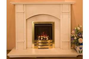 Madison Limestone  fireplace
