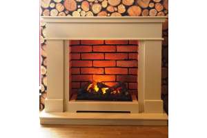 Katell Vittoria free standing electric fire suite