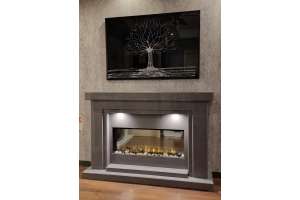 SPECTRUM GREY MARBLE ELECTRIC SUITE with led downlights