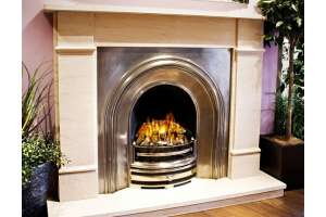 Mafran  fireplace with casting