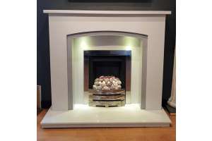 CONSITINO MARBLE FIREPLACE