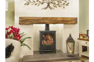 Dartmoor Oak Effect Fireplace Beam