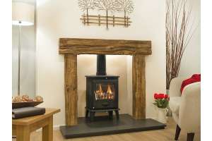 Exmoor Oak Effect Fireplace Beam