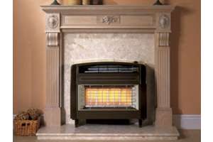 Flavel Strata Outset GAs Fire in Bronze
