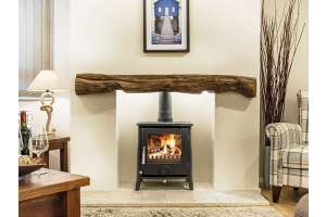 Fowey Oak Effect Fireplace Beam