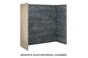 Graphite Slate Waterfall chamber