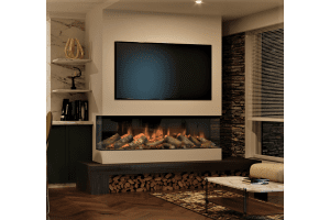 EVONIC HALO 1800 XT MEDIA WALL ELECTRIC FIRE