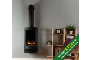 Bramshaw Wall Hung LED Electric stove
