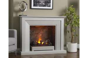 Katell Napoli free standing electric fire suite
