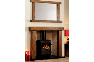 Oakworth chamber fireplace