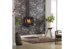 PureVision Linear LPV5 3 sided wood burning stove