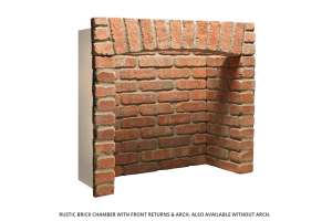 Rustic Red Brick chamber with returns & arch