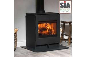 Burley Swithland Catalyst Eco Elite 8kw wood burning stove 9308-C