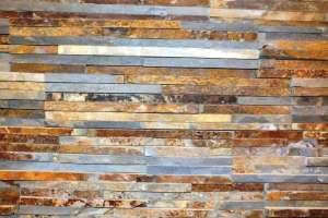 Wall stone panels - Thin Rusty