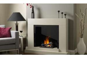 Katell Verama free standing electric fire suite