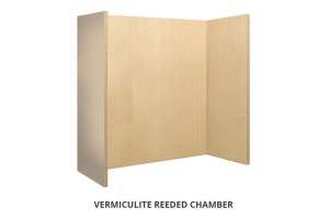 Vermiculite Reeded chamber (set of 4)
