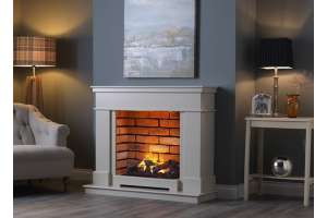 Katell Vittoria free standing electric fire suite