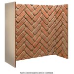 Rustic Herringbone Brick chamber