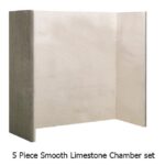 Natural Limestone Smooth chamber (5 piece )