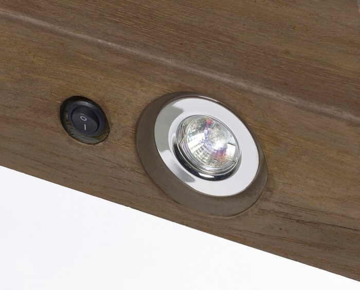 Geocast Dark Oak Effect Fireplace Beam