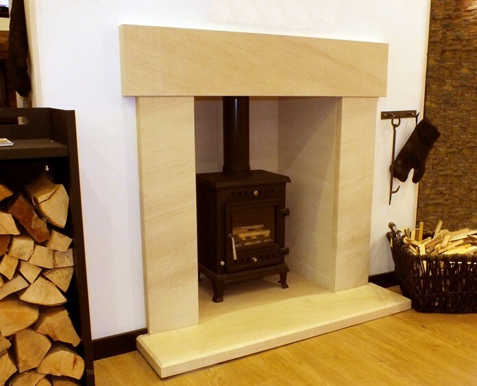 Regency Fireplace & Fireline FQ5W solid fuel stove package