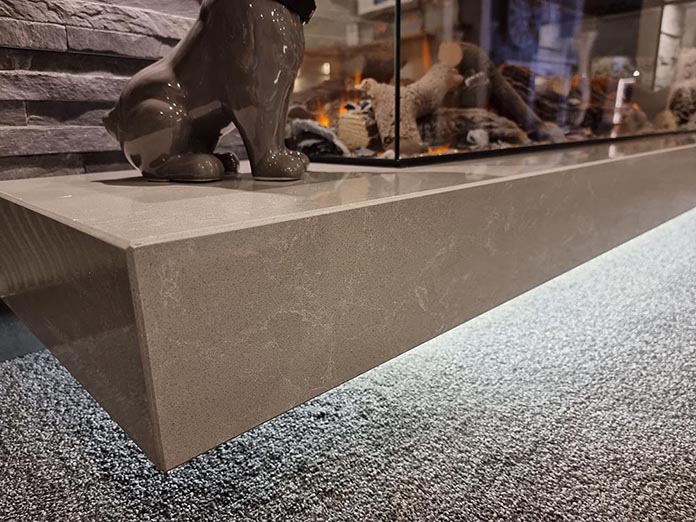 New Forest 1600 Panoramic LED Media Wall Electric fire