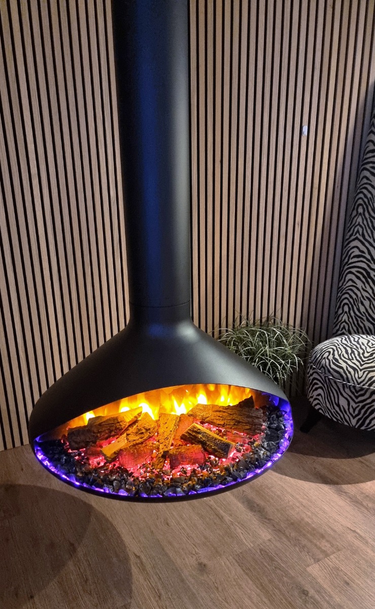 GAZCO ORBIT CEILING HUNG ELECTRIC STOVE