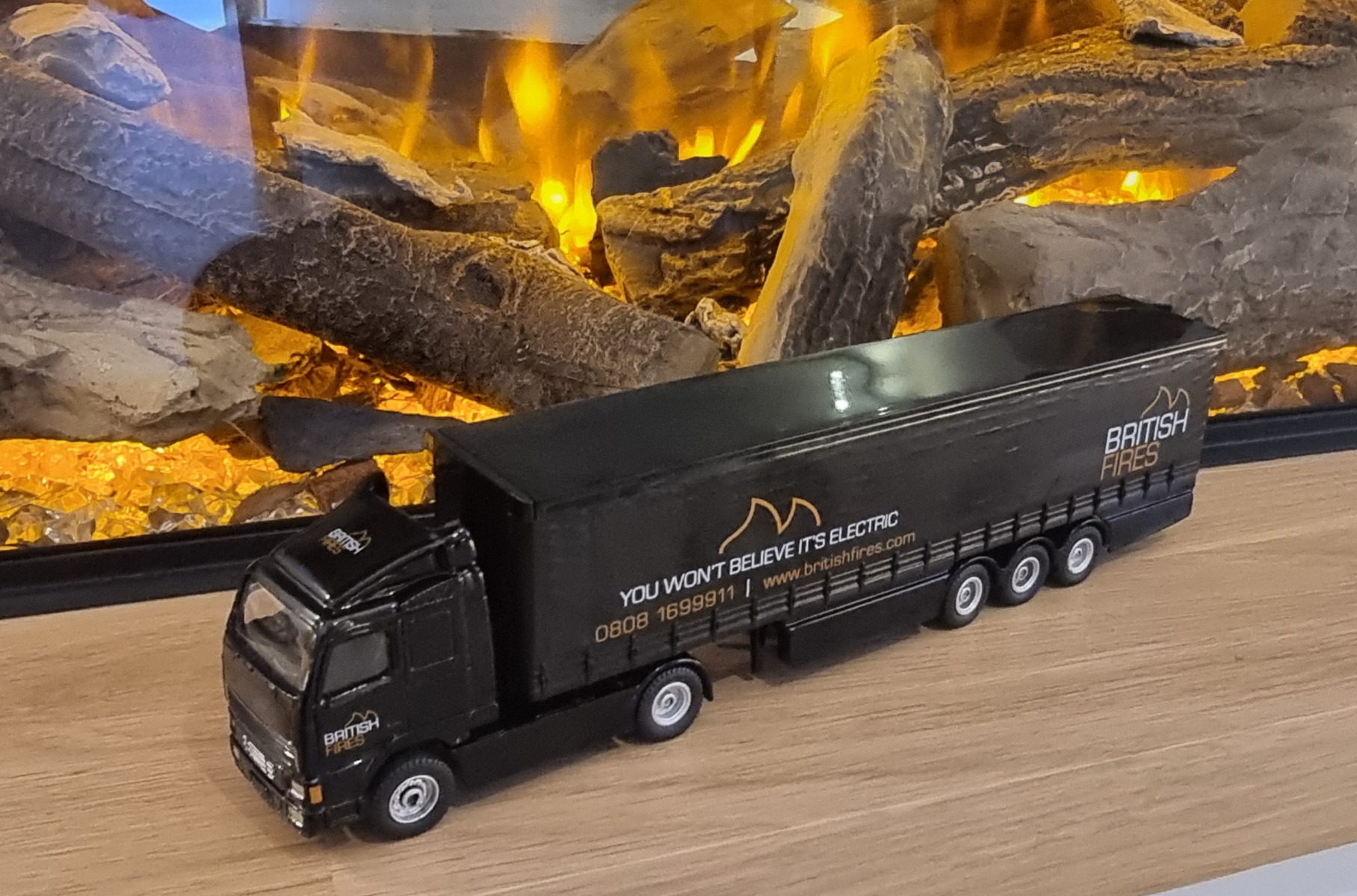 New Forest 1200 media wall fire