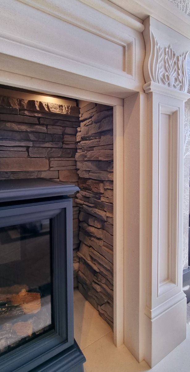 ACANTHUS CHAMBER FIREPLACE