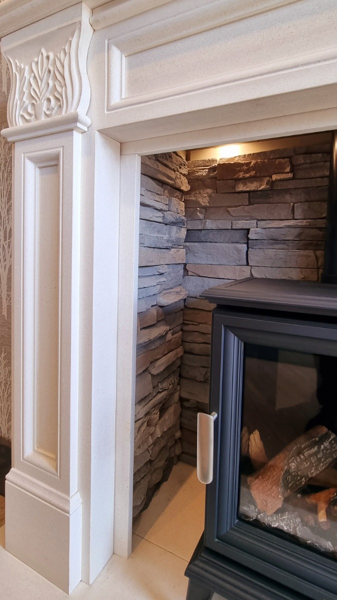 ACANTHUS CHAMBER FIREPLACE