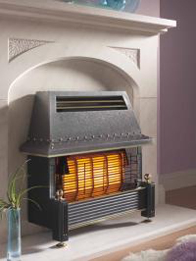 Flavel Regent Gas Fire in Black