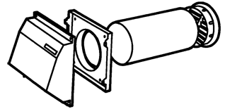 100cm2 Cored Air Vent