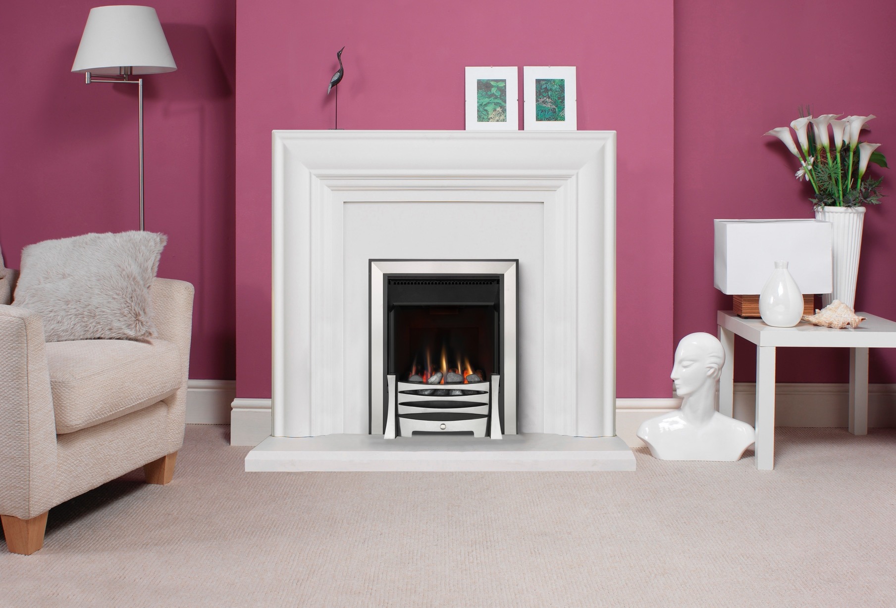 Burley Perception 4267 inset flueless gas fire