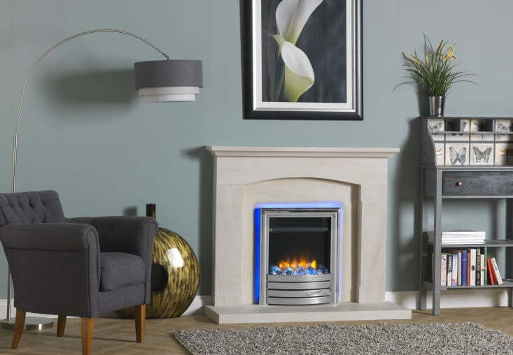 Aaron 4D LED Electric Fire