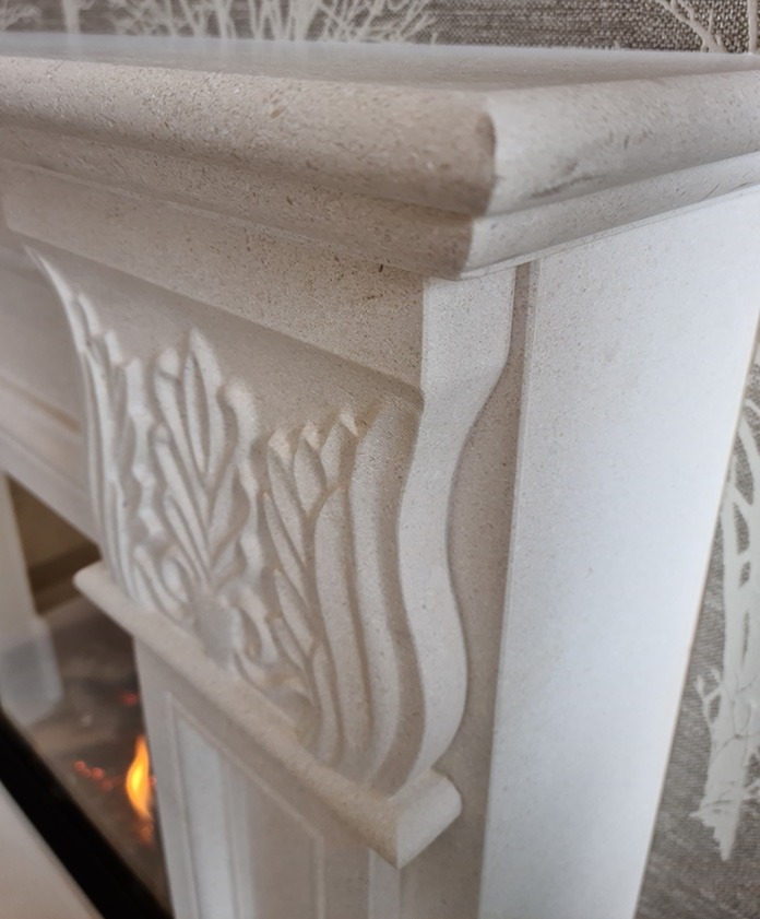 ACANTHUS CHAMBER FIREPLACE
