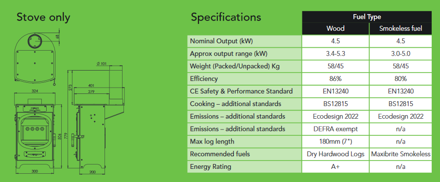 Go Eco Adventurer 5 Glamping Stove