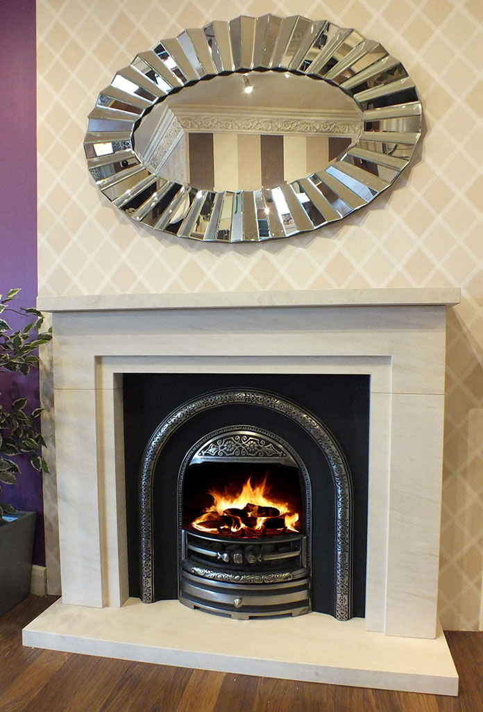 Aprica Cast Limestone fireplace