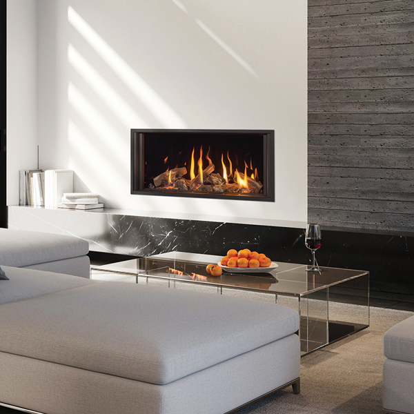 Gazco Onxy Avanti 85 Hole in wall gas fire