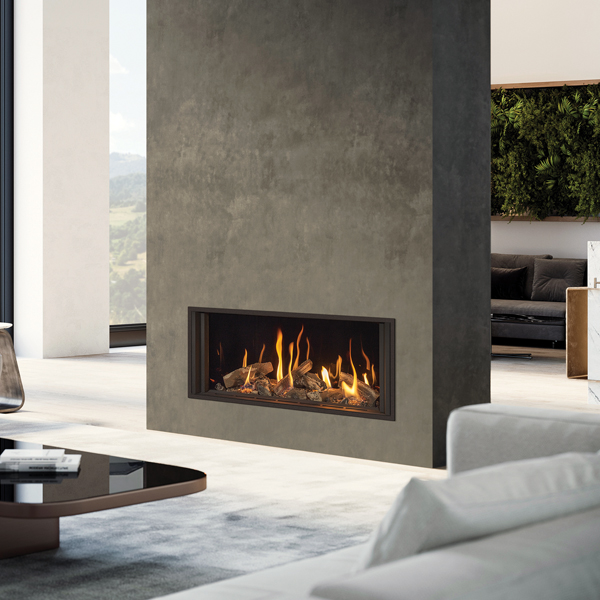 Gazco Onxy Avanti 85 Hole in wall gas fire