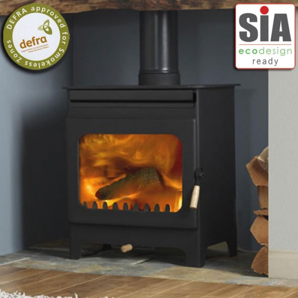 Burley Brampton Eco Excel 8kw wood burning stove 9108