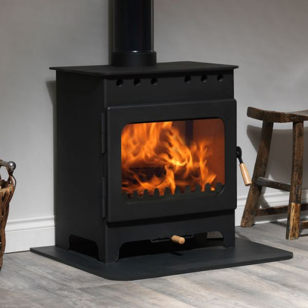 Burley Brampton Catalyst Eco Elite 8kw wood burning stove 9108-C