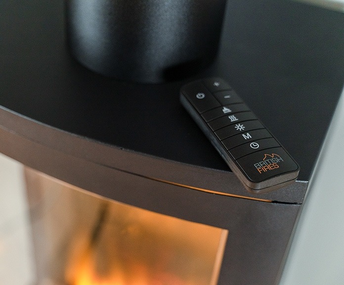 Bramshaw Wall Hung LED Electric stove